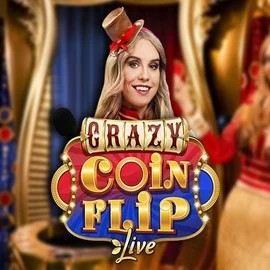 Enjoy Crazy Coin Flip by Evolution – logo hosted on rollxos.it
