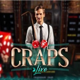 Live Craps slot visual from Evolution available on rollxos.it