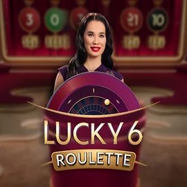 Lucky 6 Roulette logo – Live Casino by Pragmatic Play at Rollxo Casino