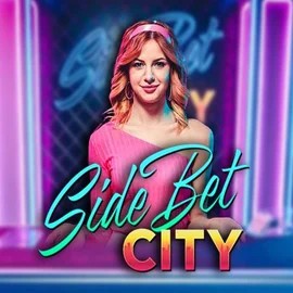 Side Bet City logo – Live Casino by Evolution at Rollxo Casino