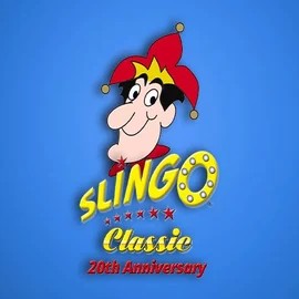 Official Casino Games logo: Slingo Classic 20th Anniversary by Slingo at Rollxo Casino